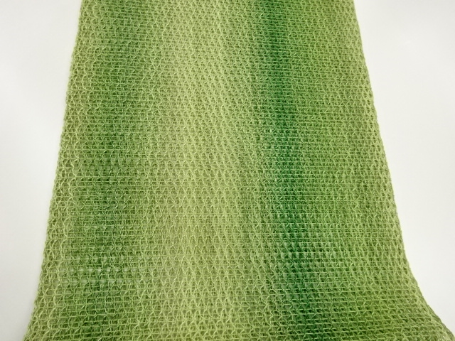  羅抽象模様織出し名古屋帯